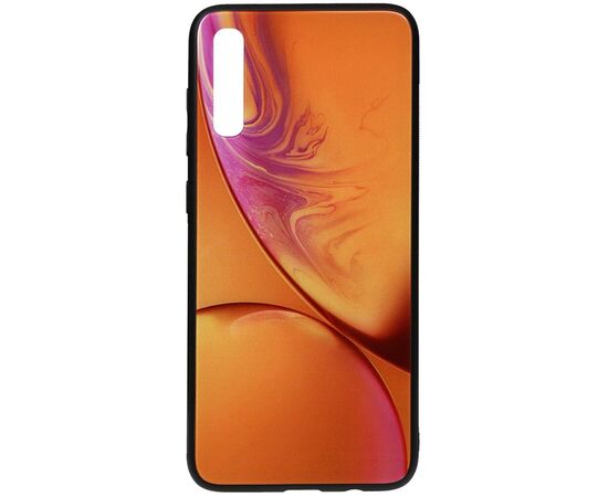 Придбати Чехол-накладка TOTO Print Glass Space Case Samsung Galaxy A70 Yellow, image , характеристики, відгуки