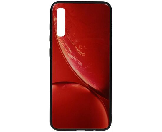 Придбати Чехол-накладка TOTO Print Glass Space Case Samsung Galaxy A70 Red, image , характеристики, відгуки