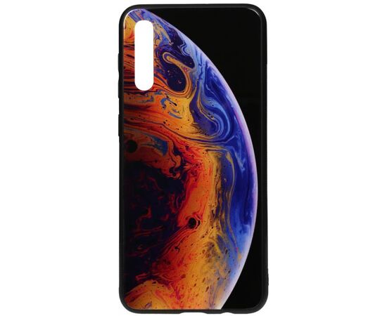 Придбати Чехол-накладка TOTO Print Glass Space Case Samsung Galaxy A70 Violet, image , характеристики, відгуки