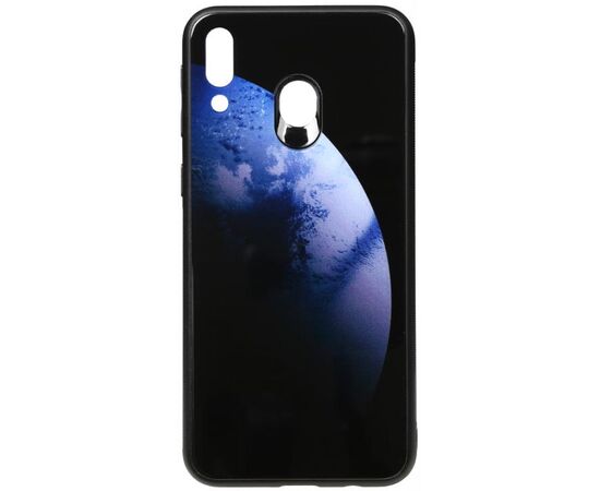 Придбати Чехол-накладка TOTO Print Glass Space Case Samsung Galaxy M20 Dark Blue, image , характеристики, відгуки