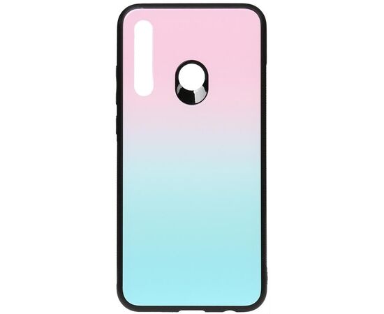 Придбати Чехол-накладка TOTO Gradient Glass Case Huawei P Smart+ 2019 Turquoise, image , характеристики, відгуки