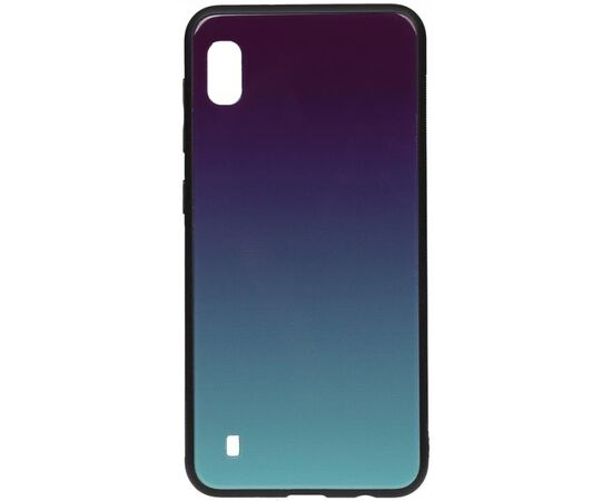 Придбати Чехол-накладка TOTO Gradient Glass Case Samsung Galaxy A10 Purple, image , характеристики, відгуки