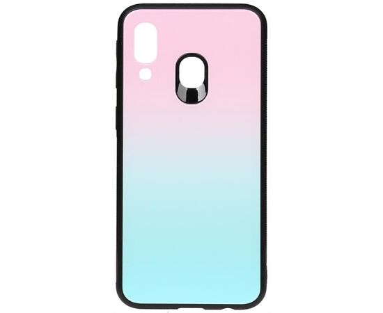 Придбати Чехол-накладка TOTO Gradient Glass Case Samsung Galaxy A40 Turquoise, image , характеристики, відгуки