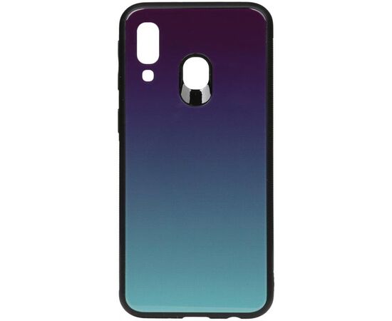 Придбати Чехол-накладка TOTO Gradient Glass Case Samsung Galaxy A40 Purple, image , характеристики, відгуки