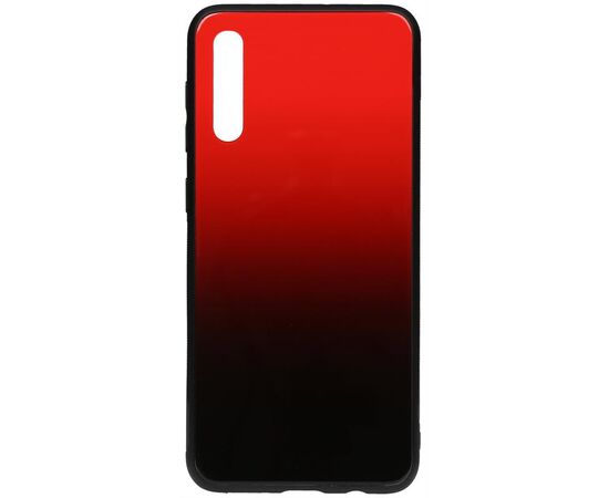 Придбати Чехол-накладка TOTO Gradient Glass Case Samsung Galaxy A30s/A50/A50s Red, image , характеристики, відгуки