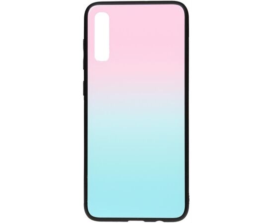 Придбати Чехол-накладка TOTO Gradient Glass Case Samsung Galaxy A70 Turquoise, image , характеристики, відгуки