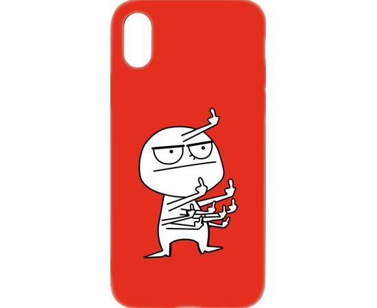 Придбати Чехол-накладка TOTO Cartoon Soft Silicone TPU Case Apple iPhone X/XS FK9 Red, image , характеристики, відгуки