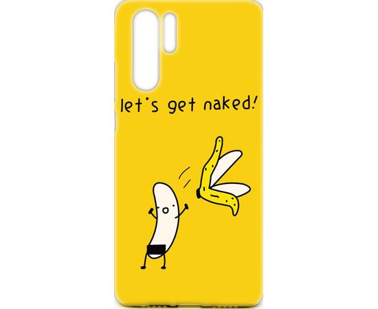 Купить Чехол-накладка TOTO Cartoon Soft Silicone TPU Case Huawei P30 Pro Banana Yellow, фото , характеристики, отзывы