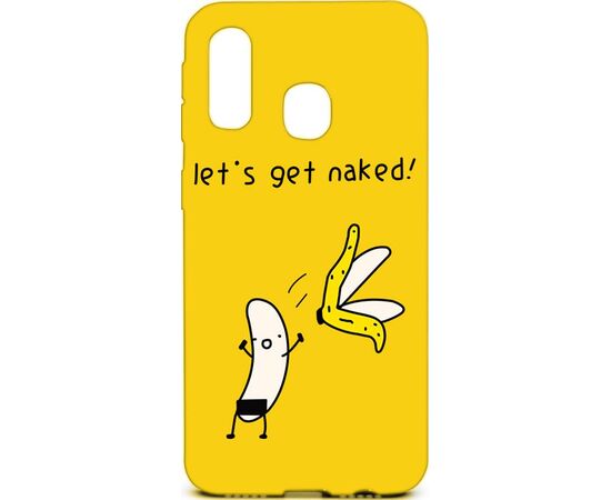 Придбати Чехол-накладка TOTO Cartoon Soft Silicone TPU Case Samsung Galaxy A40 Banana Yellow, image , характеристики, відгуки