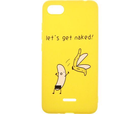 Придбати Чехол-накладка TOTO Cartoon Soft Silicone TPU Case Xiaomi Redmi 6A Banana Yellow, image , характеристики, відгуки