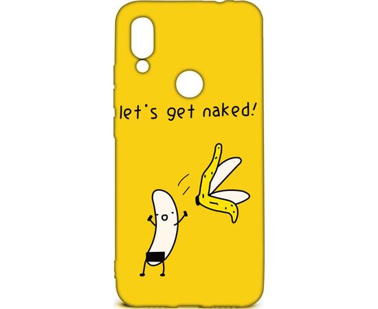 Придбати Чехол-накладка TOTO Cartoon Soft Silicone TPU Case Xiaomi Redmi 7 Banana Yellow, image , характеристики, відгуки