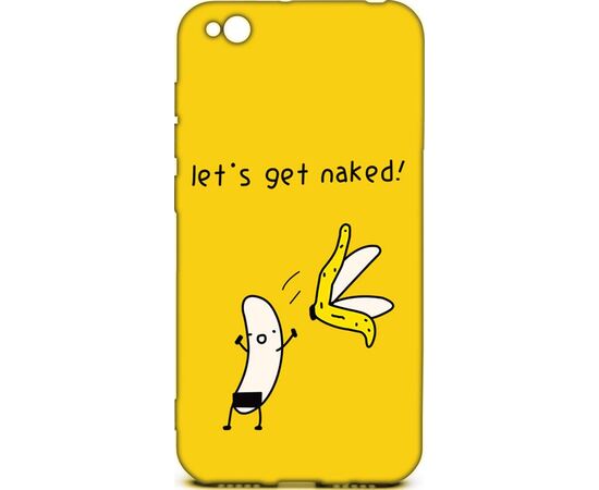 Придбати Чехол-накладка TOTO Cartoon Soft Silicone TPU Case Xiaomi Redmi Go Banana Yellow, image , характеристики, відгуки