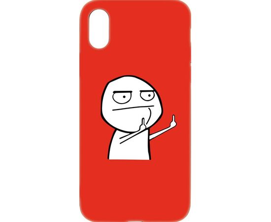 Придбати Чехол-накладка TOTO Cartoon Soft Silicone TPU Case Apple iPhone X/XS FK2 Red, image , характеристики, відгуки