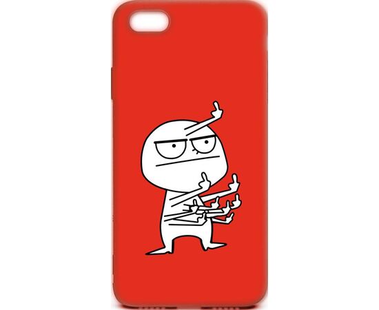 Придбати Чехол-накладка TOTO Cartoon Soft Silicone TPU Case Apple iPhone SE/5s/5 FK9 Red, image , характеристики, відгуки