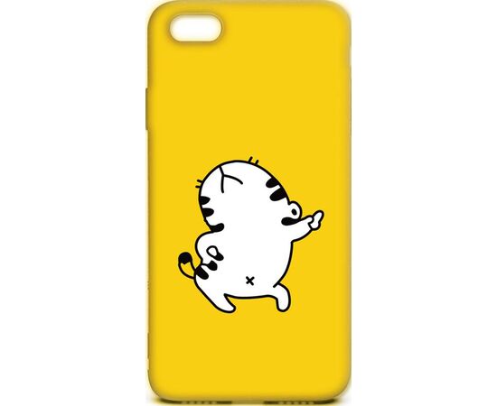 Придбати Чехол-накладка TOTO Cartoon Soft Silicone TPU Case Apple iPhone SE/5s/5 Cat Yellow, image , характеристики, відгуки