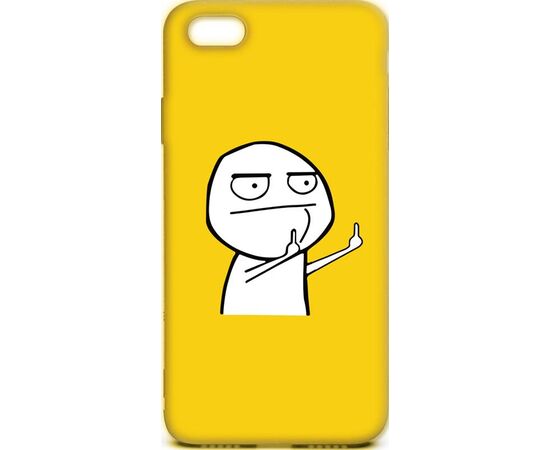 Придбати Чехол-накладка TOTO Cartoon Soft Silicone TPU Case Apple iPhone SE/5s/5 FK2 Yellow, image , характеристики, відгуки