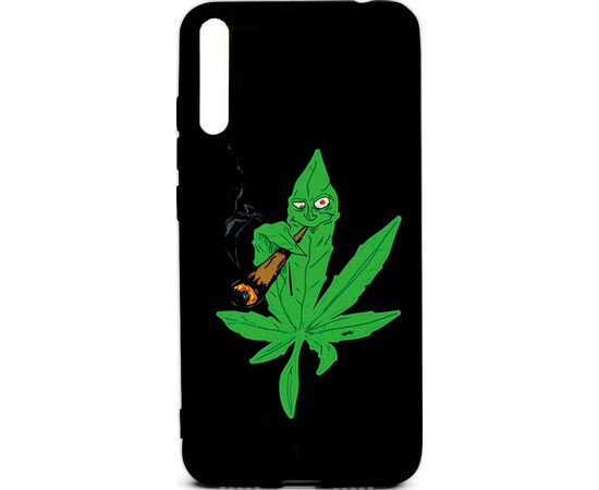 Купить Чехол-накладка TOTO Cartoon Soft Silicone TPU Case Xiaomi Mi 9 SE Cannabis Black, фото , изображение 2, характеристики, отзывы