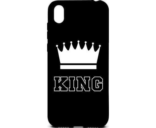 Придбати Чехол-накладка TOTO Cartoon Soft Silicone TPU Case Huawei Y5 2019 King Black, image , характеристики, відгуки