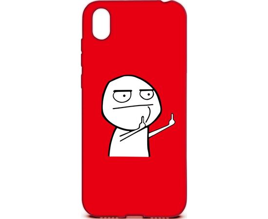 Придбати Чехол-накладка TOTO Cartoon Soft Silicone TPU Case Huawei Y5 2019 FK2 Red, image , характеристики, відгуки