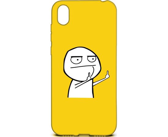 Придбати Чехол-накладка TOTO Cartoon Soft Silicone TPU Case Huawei Y5 2019 FK2 Yellow, image , характеристики, відгуки