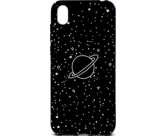 Придбати Чехол-накладка TOTO Cartoon Soft Silicone TPU Case Huawei Y5 2019 Saturn Black, image , характеристики, відгуки