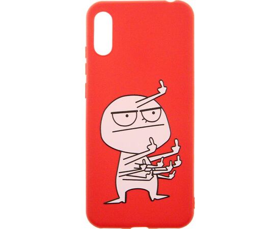 Купить Чехол-накладка TOTO Cartoon Soft Silicone TPU Case Huawei Y6 Pro 2019 FK9 Red, фото , характеристики, отзывы