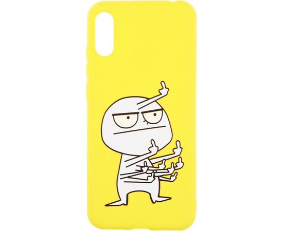 Придбати Чехол-накладка TOTO Cartoon Soft Silicone TPU Case Huawei Y6 Pro 2019 FK9 Yellow, image , характеристики, відгуки