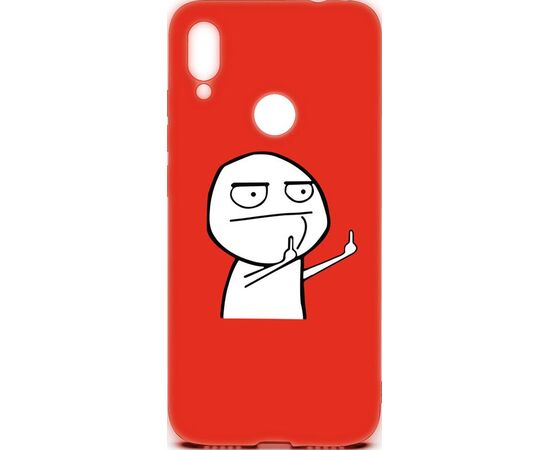 Придбати Чехол-накладка TOTO Cartoon Soft Silicone TPU Case Xiaomi Redmi Note 7 FK2 Red, image , характеристики, відгуки