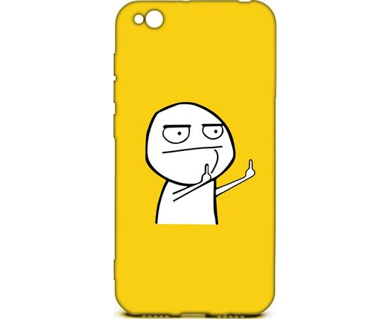 Купить Чехол-накладка TOTO Cartoon Soft Silicone TPU Case Xiaomi Redmi Go FK2 Yellow, фото , характеристики, отзывы