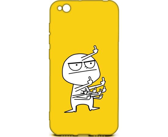 Придбати Чехол-накладка TOTO Cartoon Soft Silicone TPU Case Xiaomi Redmi Go FK9 Yellow, image , характеристики, відгуки