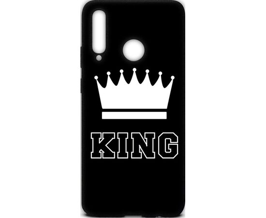 Купить Чехол-накладка TOTO Cartoon Soft Silicone TPU Case Huawei P Smart+ 2019 King Black, фото , характеристики, отзывы