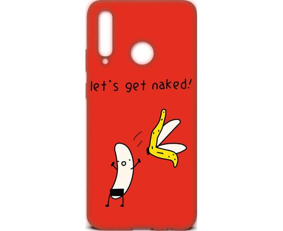 Купить Чехол-накладка TOTO Cartoon Soft Silicone TPU Case Huawei P Smart+ 2019 Banana Red, фото , характеристики, отзывы