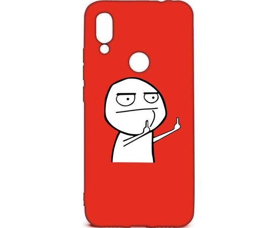 Купить Чехол-накладка TOTO Cartoon Soft Silicone TPU Case Xiaomi Redmi 7 FK2 Red, фото , характеристики, отзывы