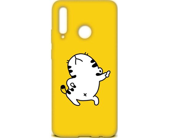 Купить Чехол-накладка TOTO Cartoon Soft Silicone TPU Case Huawei P Smart+ 2019 Cat Yellow, фото , характеристики, отзывы