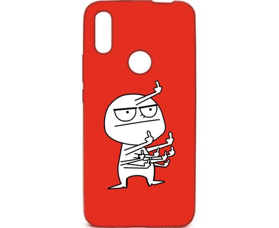 Купить Чехол-накладка TOTO Cartoon Soft Silicone TPU Case Huawei P Smart Z FK9 Red, фото , характеристики, отзывы