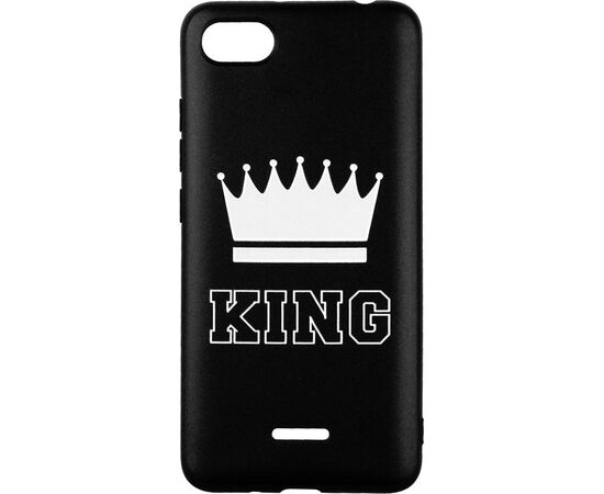 Купить Чехол-накладка TOTO Cartoon Soft Silicone TPU Case Xiaomi Redmi 6A King Black, фото , характеристики, отзывы