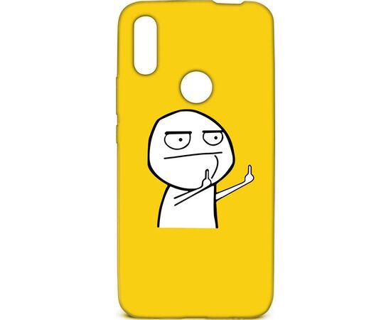 Купить Чехол-накладка TOTO Cartoon Soft Silicone TPU Case Huawei P Smart Z FK2 Yellow, фото , характеристики, отзывы