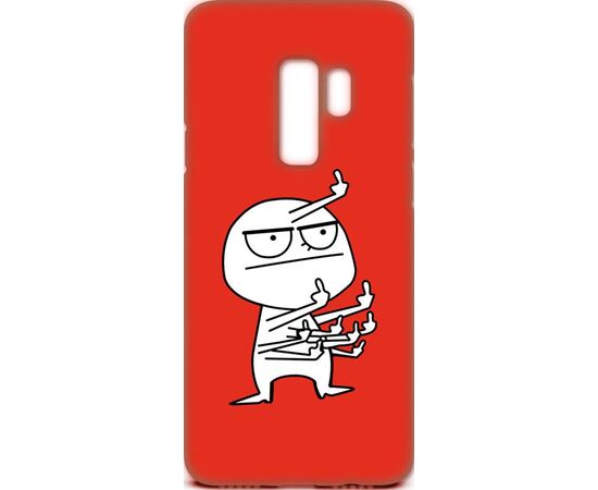 Купить Чехол-накладка TOTO Cartoon Soft Silicone TPU Case Samsung Galaxy S9+ FK9 Red, фото , характеристики, отзывы