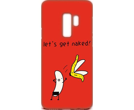 Купить Чехол-накладка TOTO Cartoon Soft Silicone TPU Case Samsung Galaxy S9+ Banana Red, фото , характеристики, отзывы