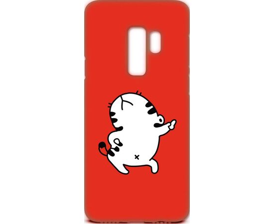 Купить Чехол-накладка TOTO Cartoon Soft Silicone TPU Case Samsung Galaxy S9+ Cat Red, фото , характеристики, отзывы