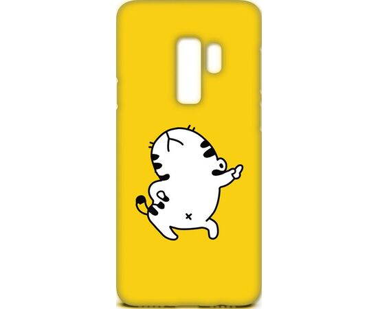 Купить Чехол-накладка TOTO Cartoon Soft Silicone TPU Case Samsung Galaxy S9+ Cat Yellow, фото , характеристики, отзывы