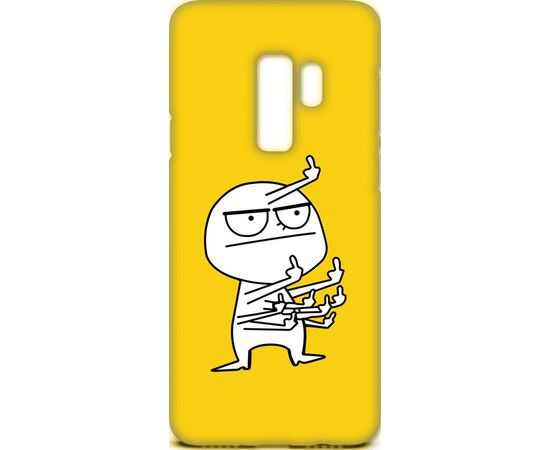 Купить Чехол-накладка TOTO Cartoon Soft Silicone TPU Case Samsung Galaxy S9+ FK9 Yellow, фото , характеристики, отзывы