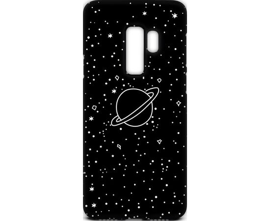 Купить Чехол-накладка TOTO Cartoon Soft Silicone TPU Case Samsung Galaxy S9+ Saturn Black, фото , характеристики, отзывы