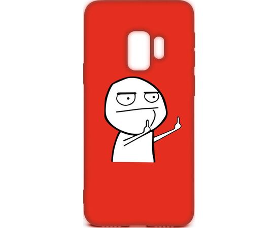 Купить Чехол-накладка TOTO Cartoon Soft Silicone TPU Case Samsung Galaxy S9 FK2 Red, фото , характеристики, отзывы