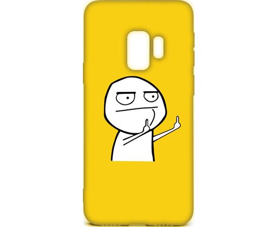 Купить Чехол-накладка TOTO Cartoon Soft Silicone TPU Case Samsung Galaxy S9 FK2 Yellow, фото , характеристики, отзывы