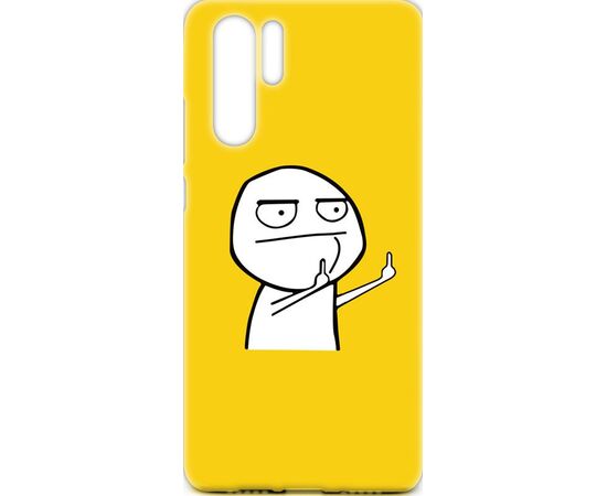 Купить Чехол-накладка TOTO Cartoon Soft Silicone TPU Case Huawei P30 Pro FK2 Yellow, фото , характеристики, отзывы