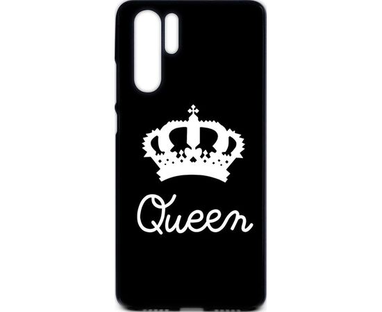 Купить Чехол-накладка TOTO Cartoon Soft Silicone TPU Case Huawei P30 Pro Queen Black, фото , характеристики, отзывы