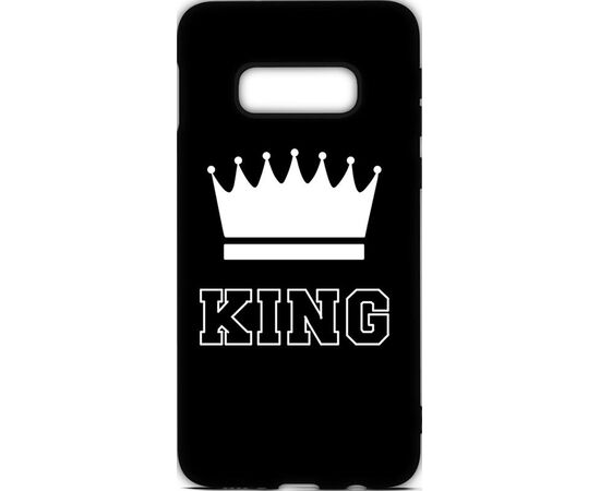 Придбати Чехол-накладка TOTO Cartoon Soft Silicone TPU Case Samsung Galaxy S10e King Black, image , характеристики, відгуки