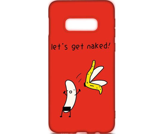 Придбати Чехол-накладка TOTO Cartoon Soft Silicone TPU Case Samsung Galaxy S10e Banana Red, image , характеристики, відгуки