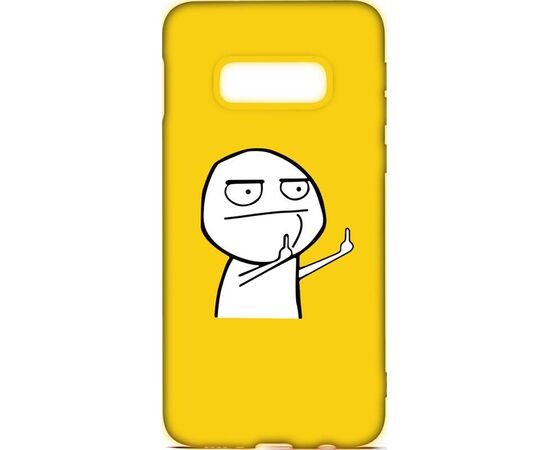 Придбати Чехол-накладка TOTO Cartoon Soft Silicone TPU Case Samsung Galaxy S10e FK 2 Yellow, image , характеристики, відгуки